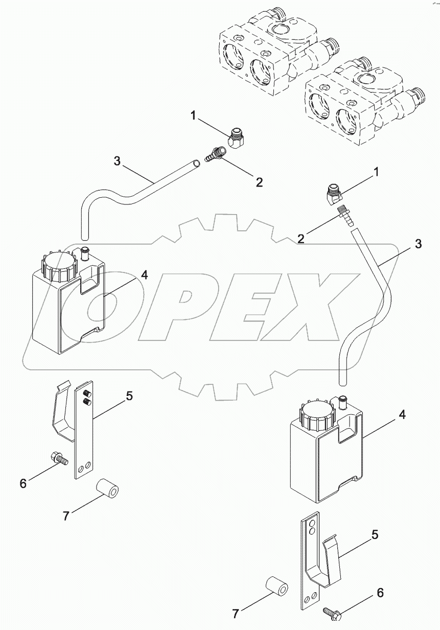 HYDRAULIC SYSTEM - COUPLER SPILLAGE