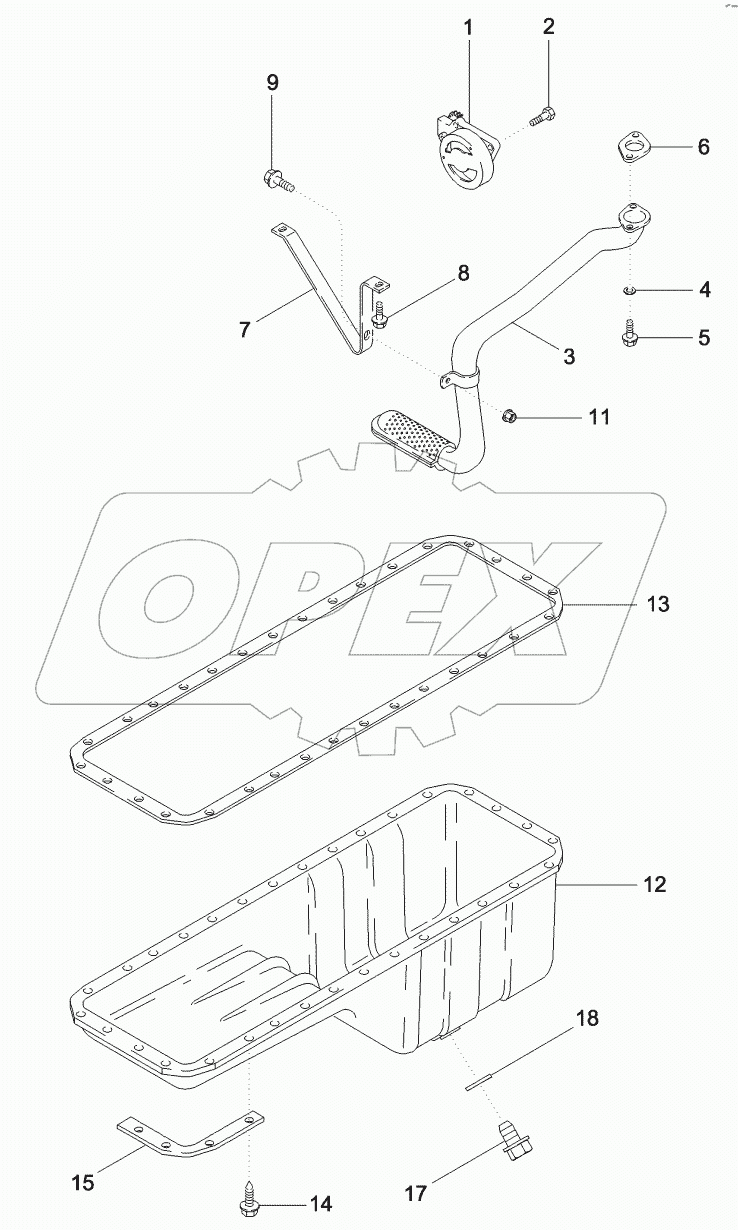 OIL PUMP AND OIL PAN