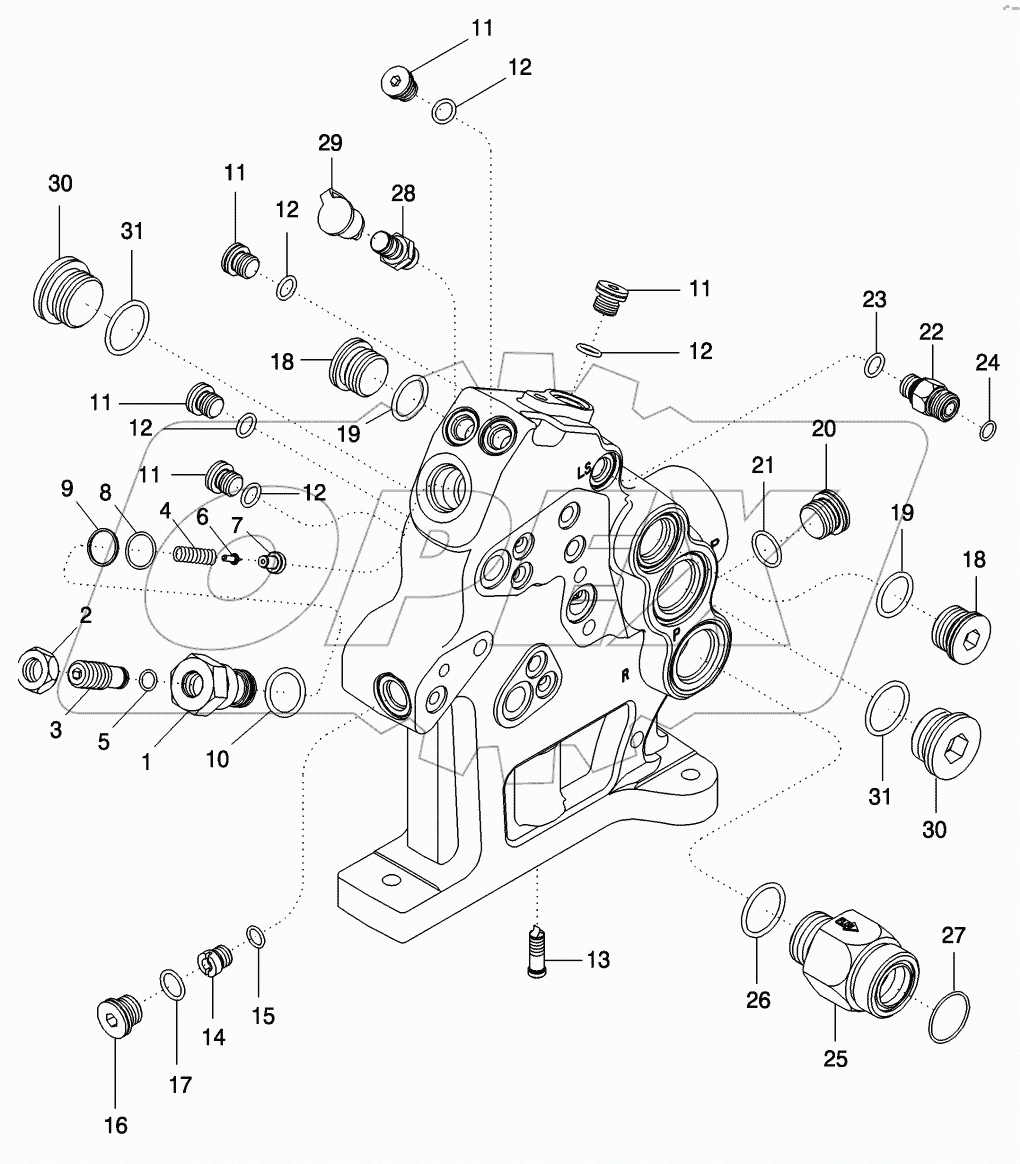 MANIFOLD VALVE ASSEMBLY