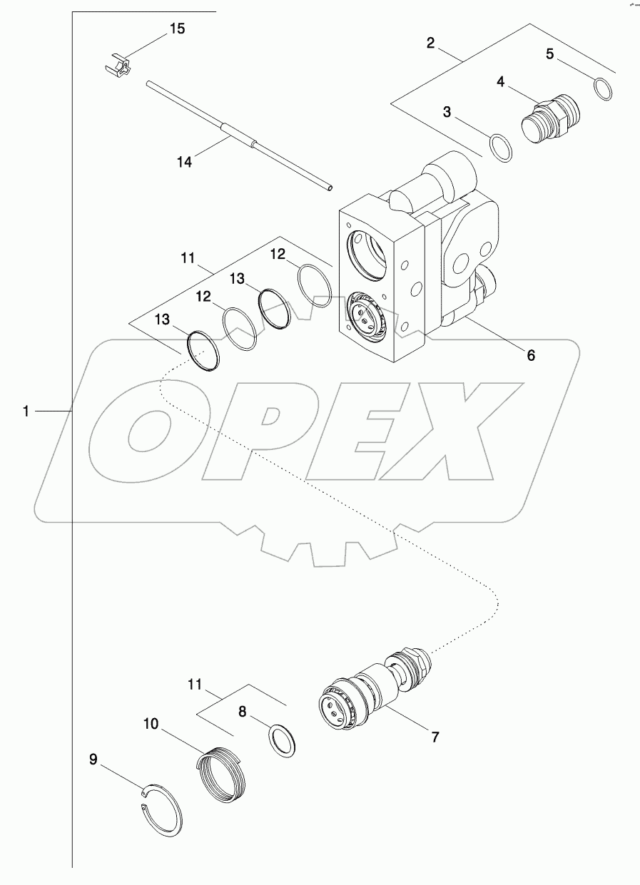 REMOTE HYDRAULIC COUPLINGS