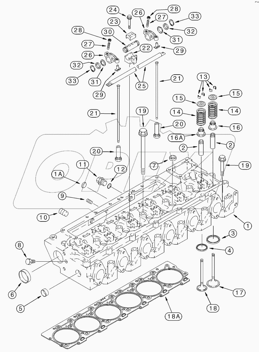 CYLINDER HEAD - VALVE MECHANISM