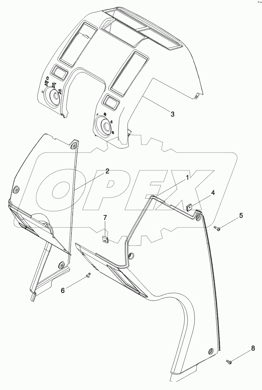 CAB - INSTRUMENT PANEL