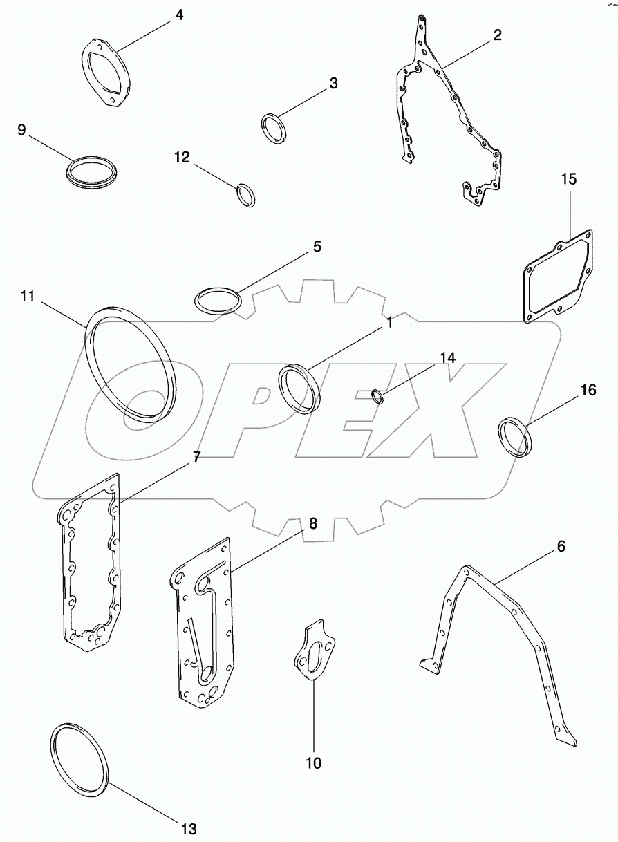 GASKET KIT - CYLINDER BLOCK