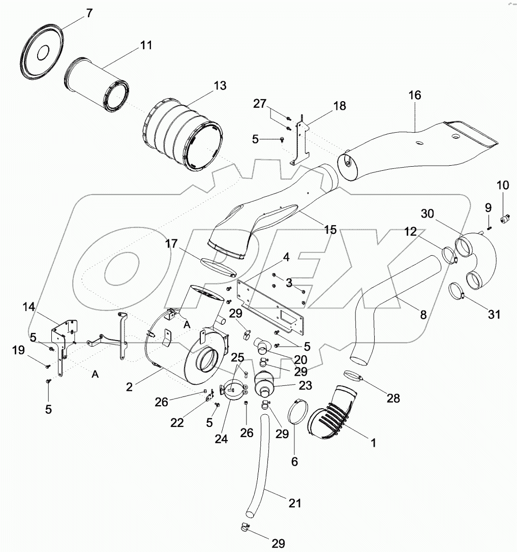 AIR INDUCTION SYSTEM - STANDARD DUTY