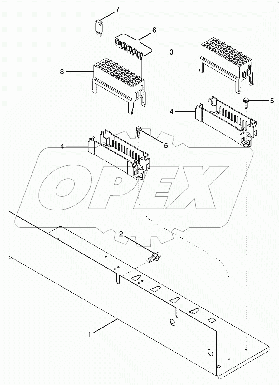 ELECTRICAL COMPONENT MOUNTING - FUSES