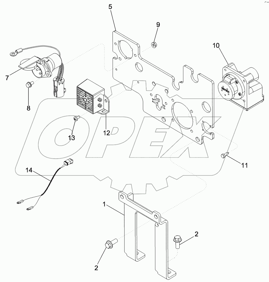 IMPLEMENT CONNECTORS AND MOUNTING