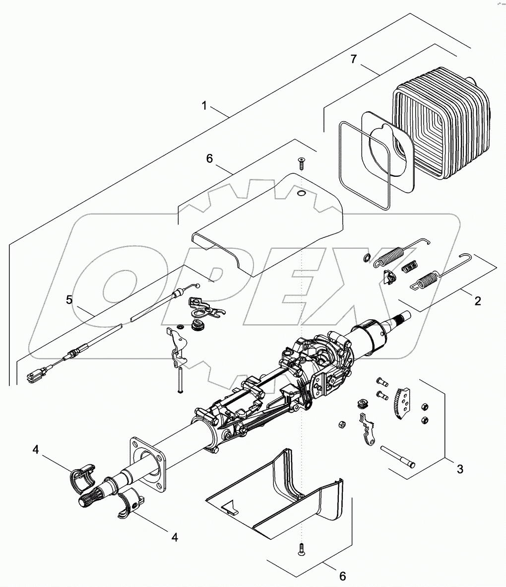 STEERING COLUMN ASSEMBLY