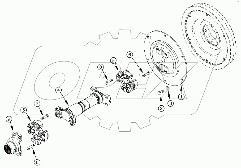 TRANSMISSION DRIVE SHAFT