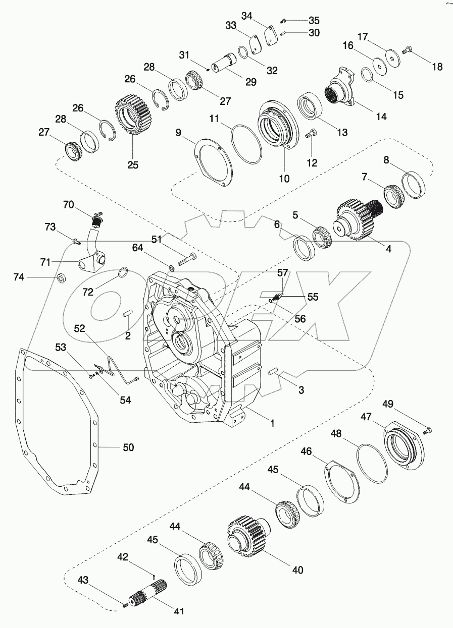 TRANSMISSION DROP BOX