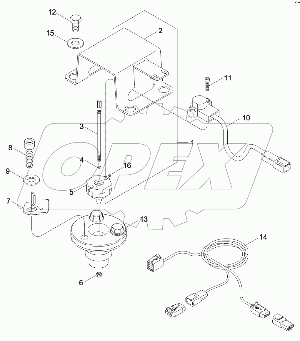 FRONT AXLE KING PIN WITH ACCUGUIDE