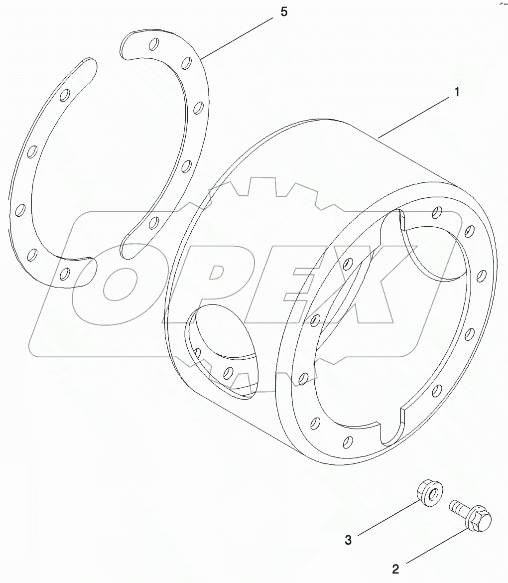 SPACER - DUAL FRONT WHEELS