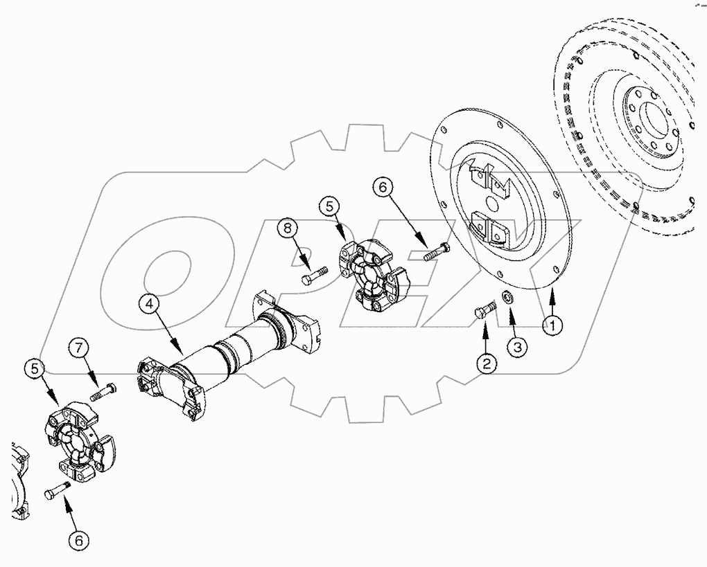 TRANSMISSION DRIVE SHAFT