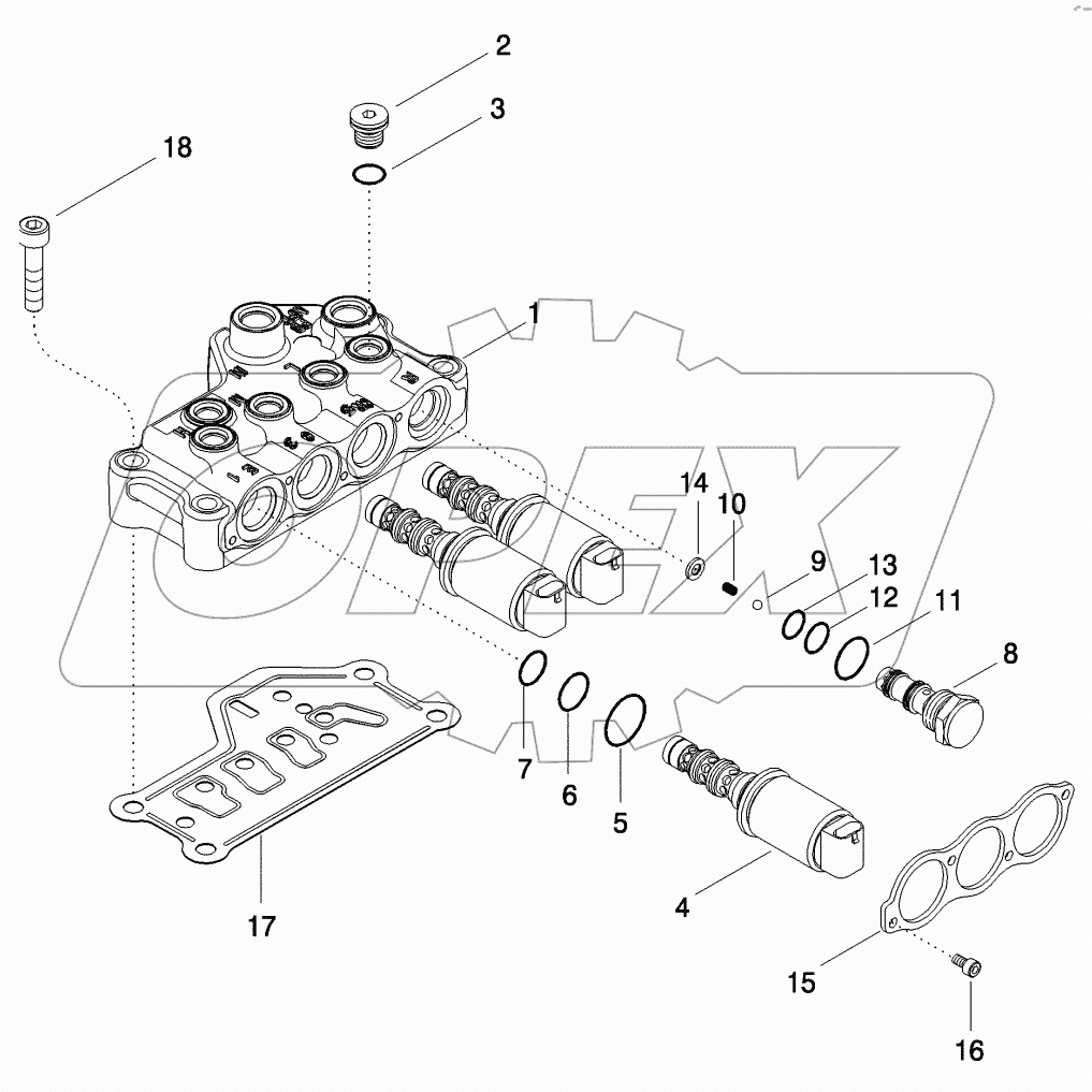 VALVE ASSEMBLY - TRANSMISSION CONTROL (450726A2)