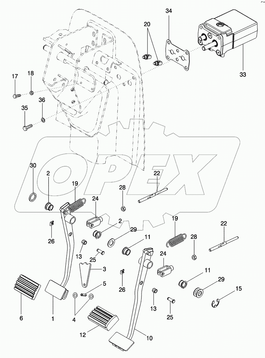 BRAKES - PEDAL BRAKE