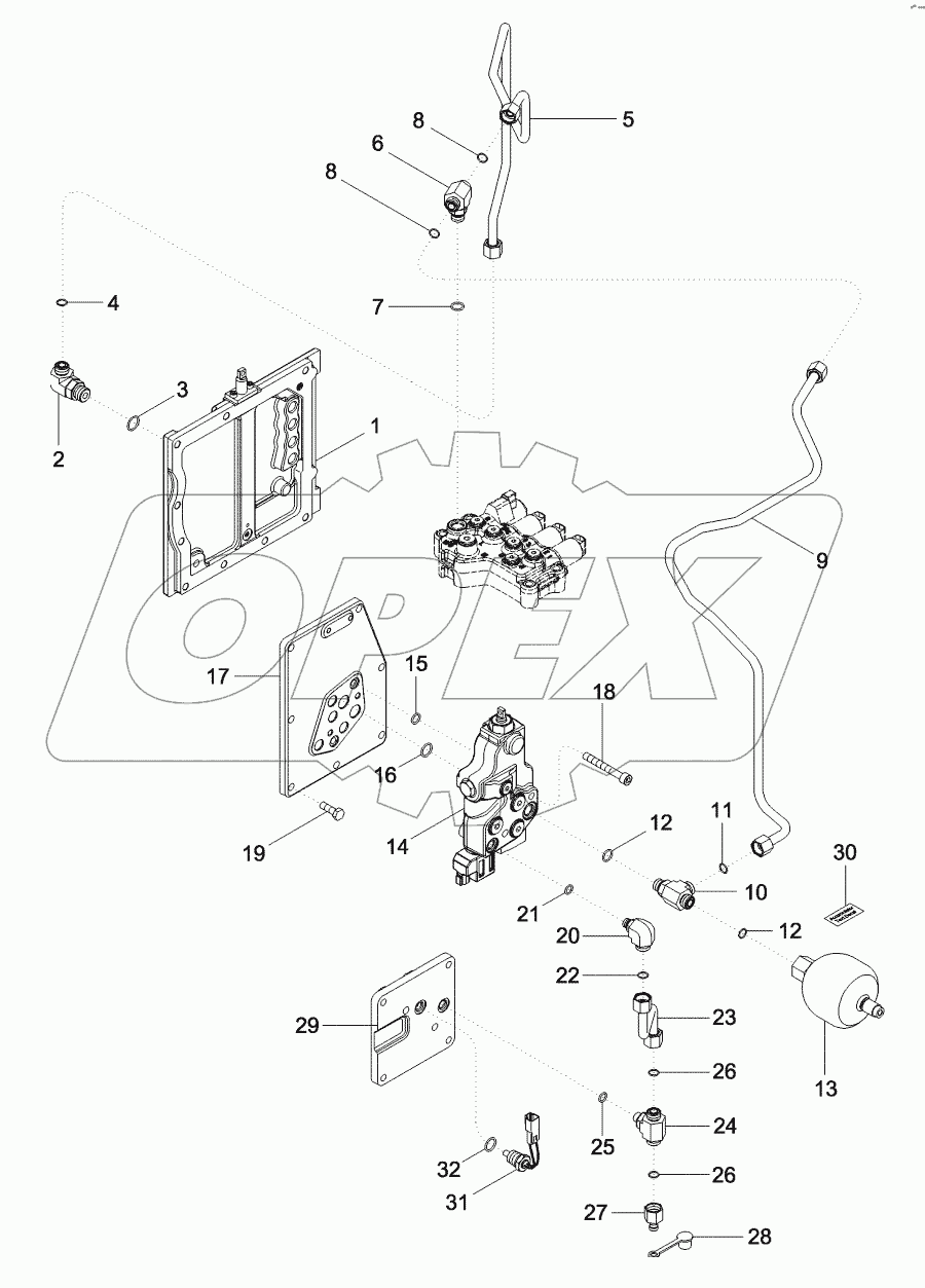 PARK AND EMERGENCY BRAKE - HYDRAULIC SYSTEM