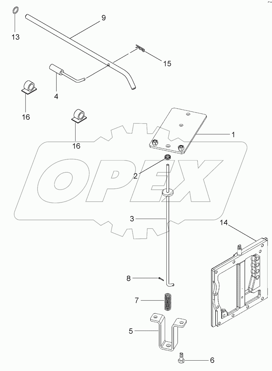 PARK BRAKE - RELEASE, BSN AJB035592