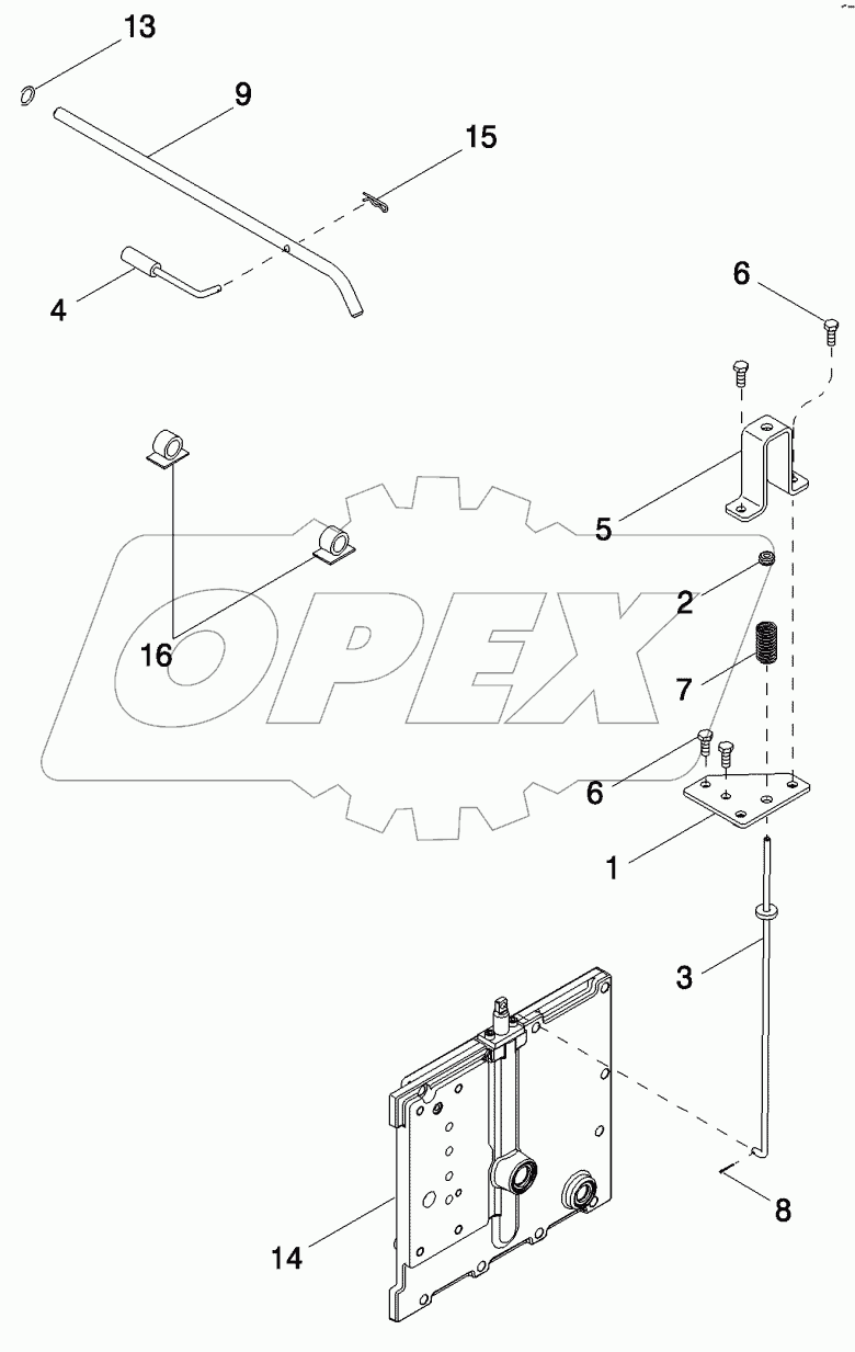 PARK BRAKE - RELEASE, ASN AJB0355923