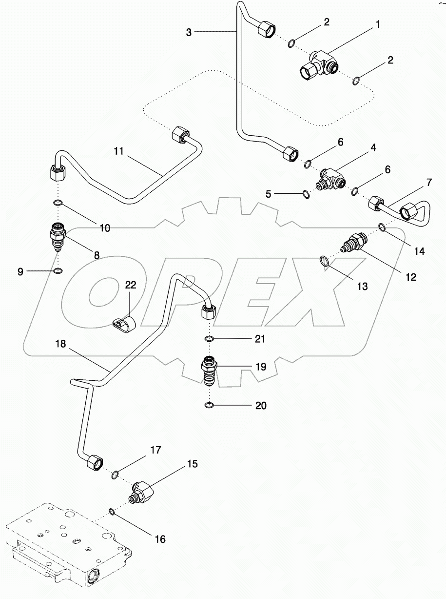 HYDRAULIC SYSTEM - CREEP SPEED