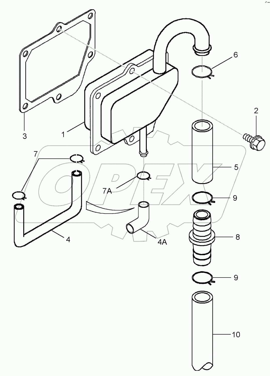 CRANKCASE, BREATHER, MX255 AND MX285