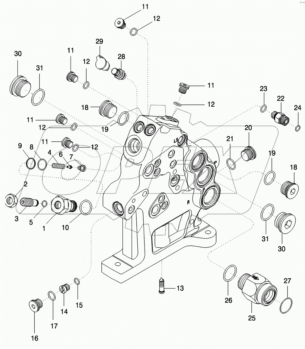 MANIFOLD VALVE ASSEMBLY