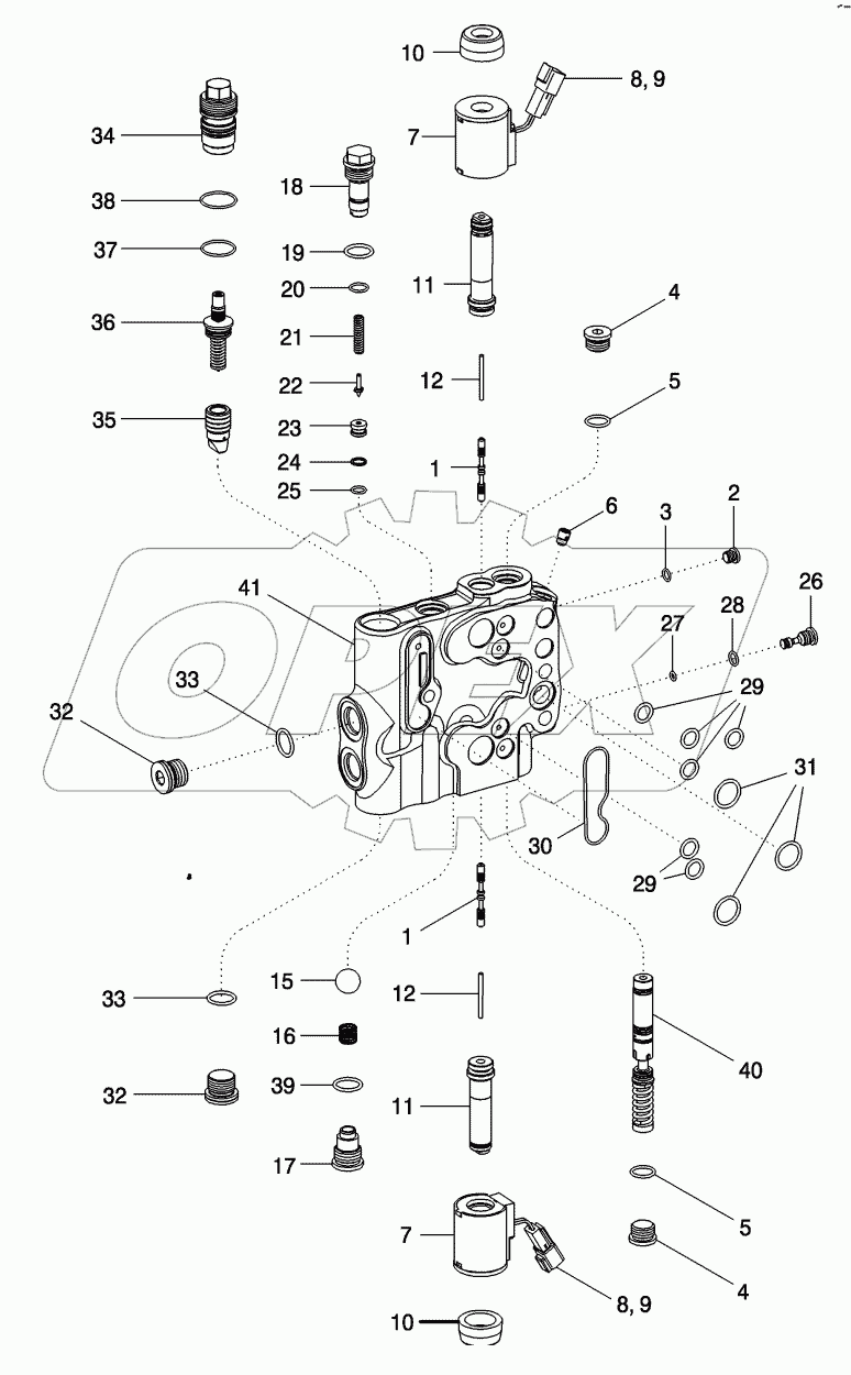 HITCH VALVE ASSEMBLY - BSN AJB0362561