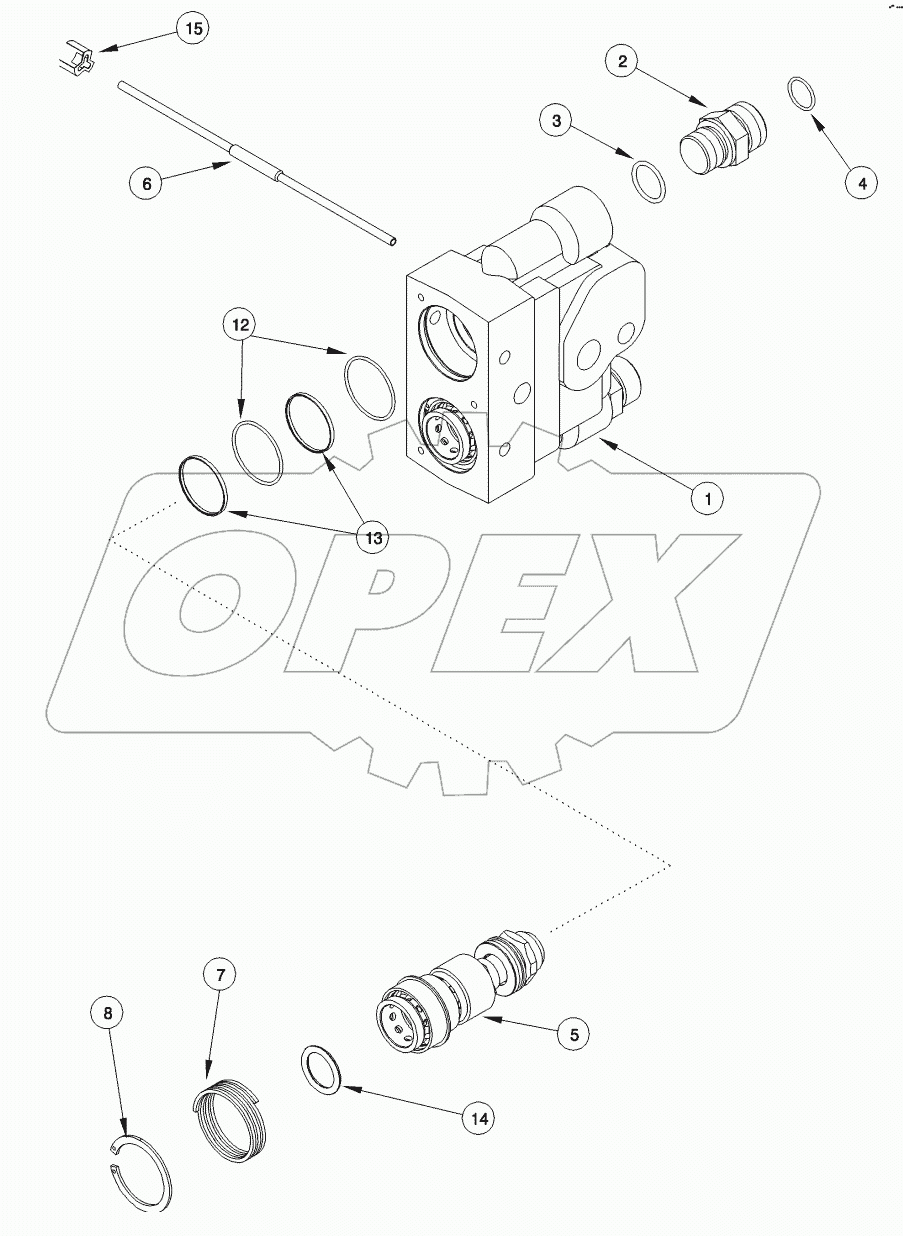 REMOTE HYDRAULIC COUPLINGS