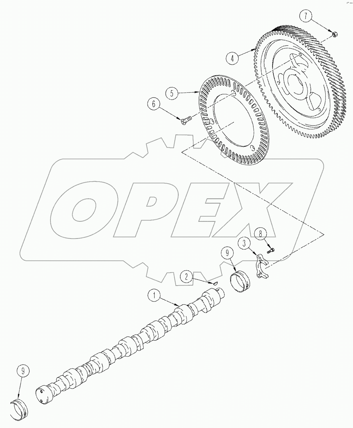 CAMSHAFT, MX255 AND MX285