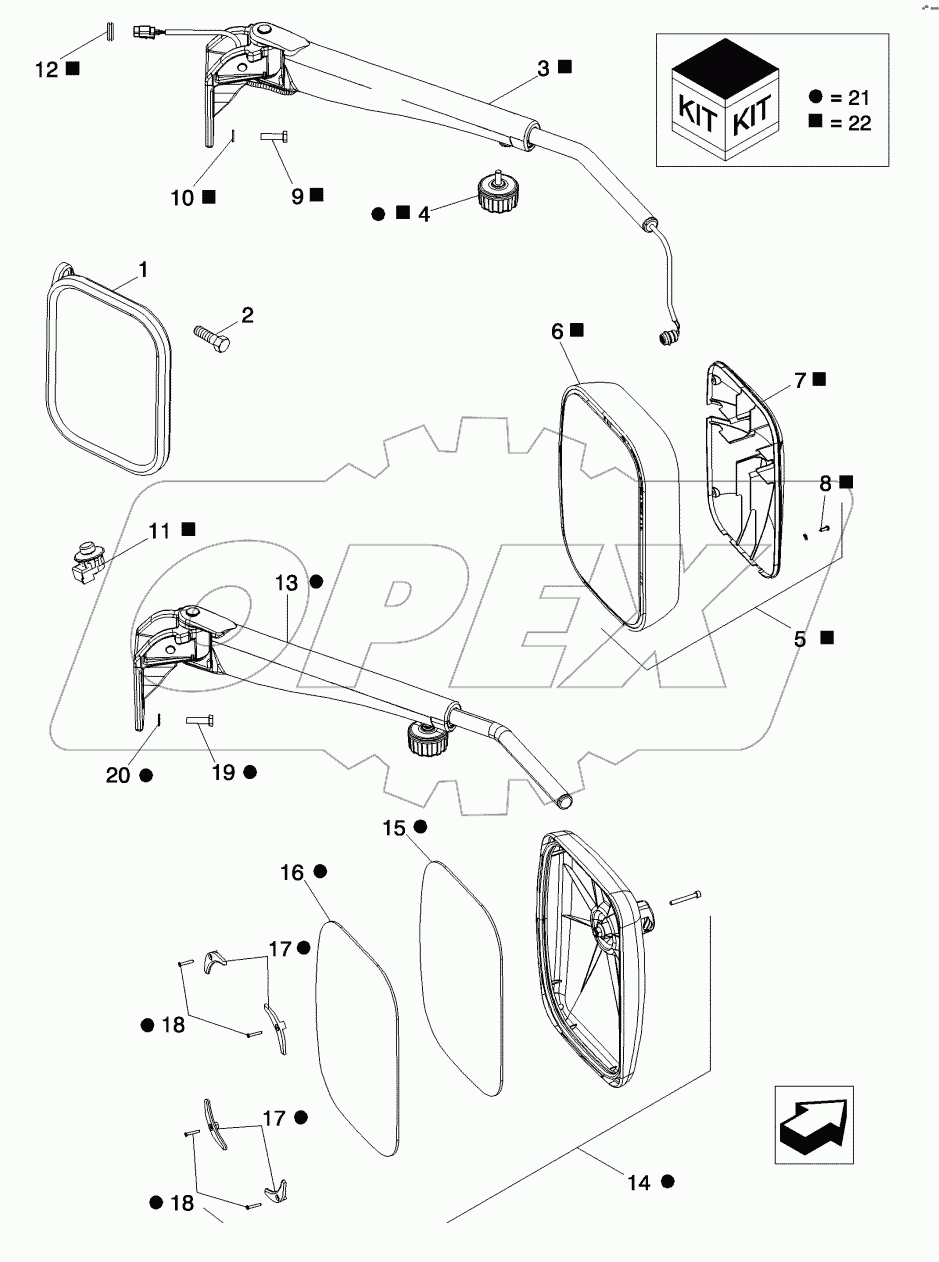 MIRRORS - ASN Z7RZ01152