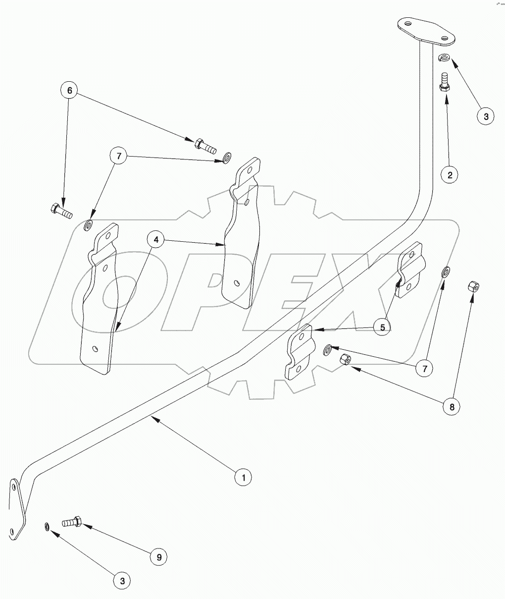 MONITOR MOUNTING - CAB ROOF