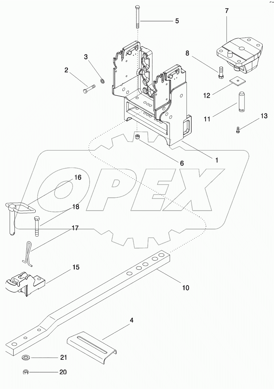 DRAWBAR AND HAMMERSTRAP - ITALY ONLY