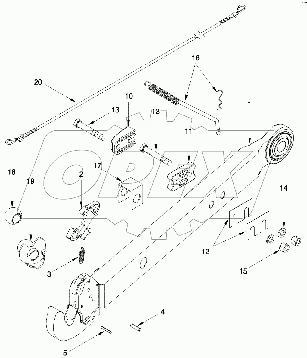 HITCH - LOWER LIFT LINKS
