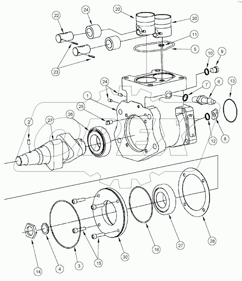 FUEL INJECTION PUMP, MX255 AND MX285