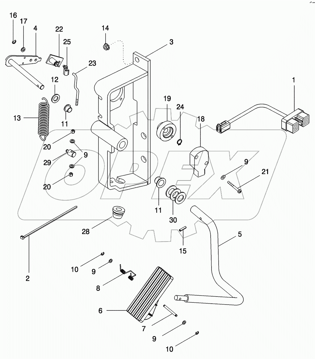FOOT THROTTLE, MX255 AND MX285
