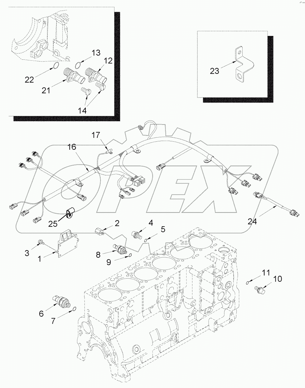 MODULE, ENGINE CONTROL, MX255 AND MX285