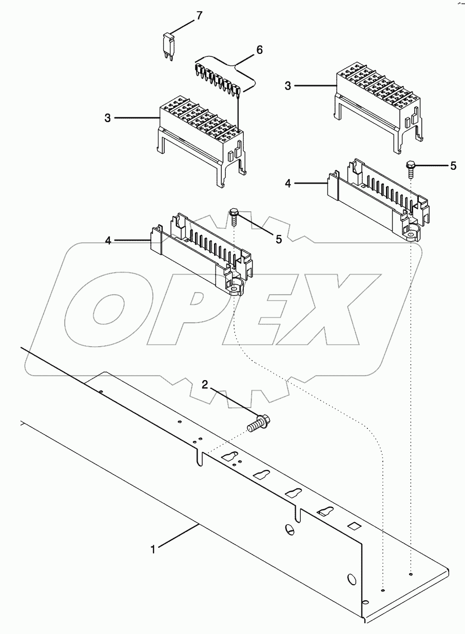 ELECTRICAL COMPONENT MOUNTING - FUSES