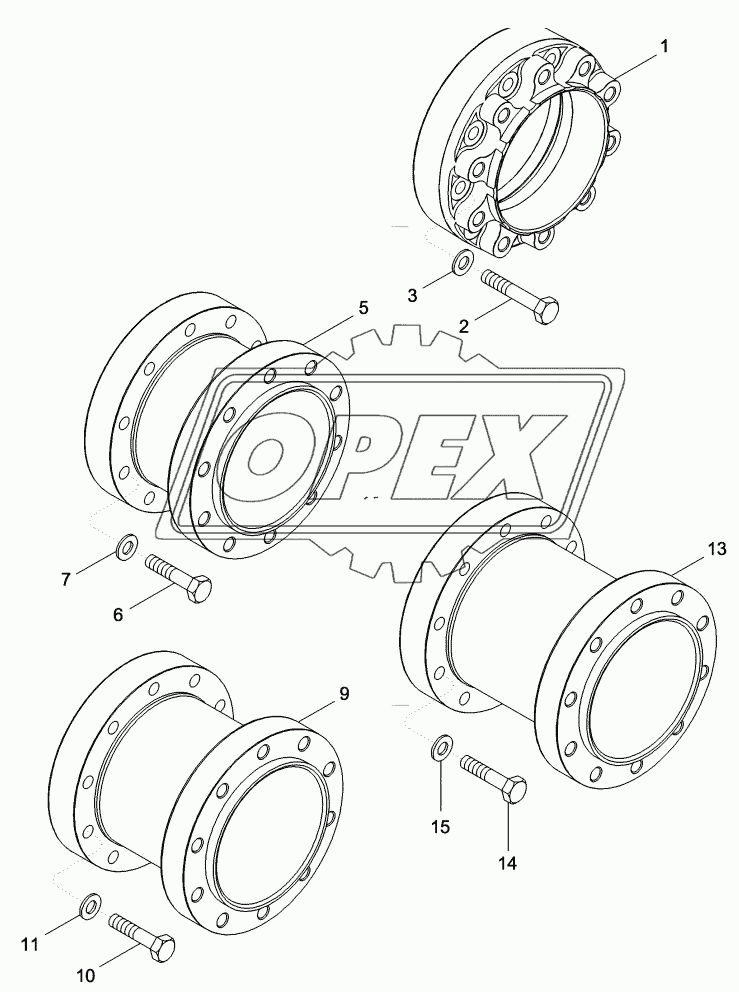 SPACER - DUAL REAR WHEELS