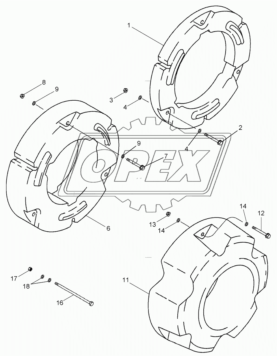 REAR WHEEL WEIGHTS