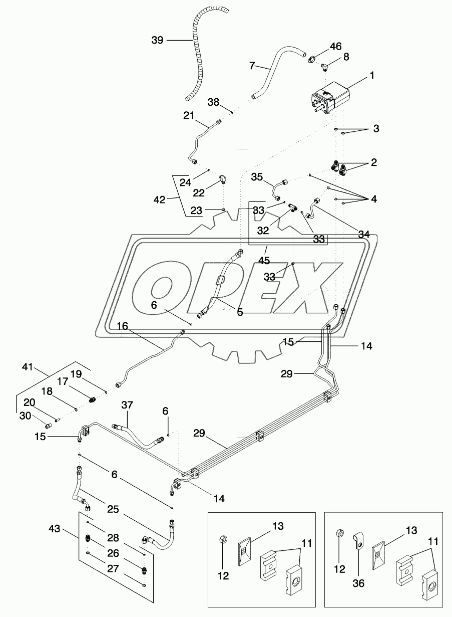 BRAKES - HYDRAULIC SYSTEM, WITH HYDRAULIC TRAILER BRAKES