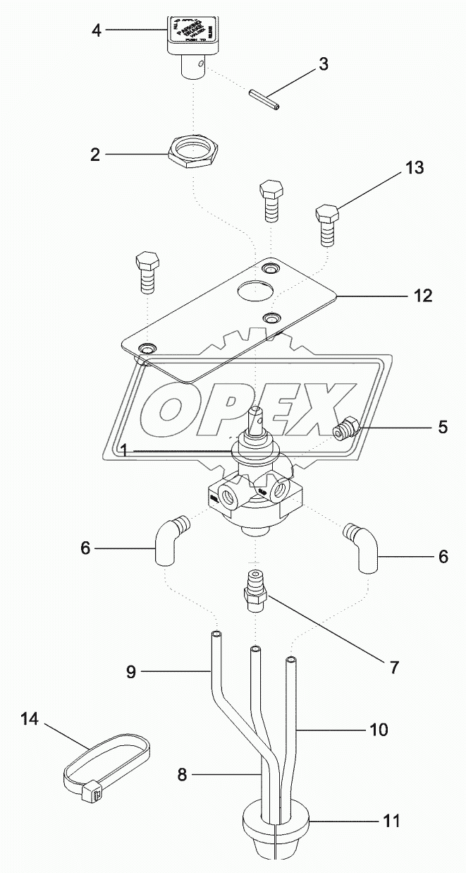 TRAILER BRAKES - PNEUMATIC, HAND CONTROL VALVE