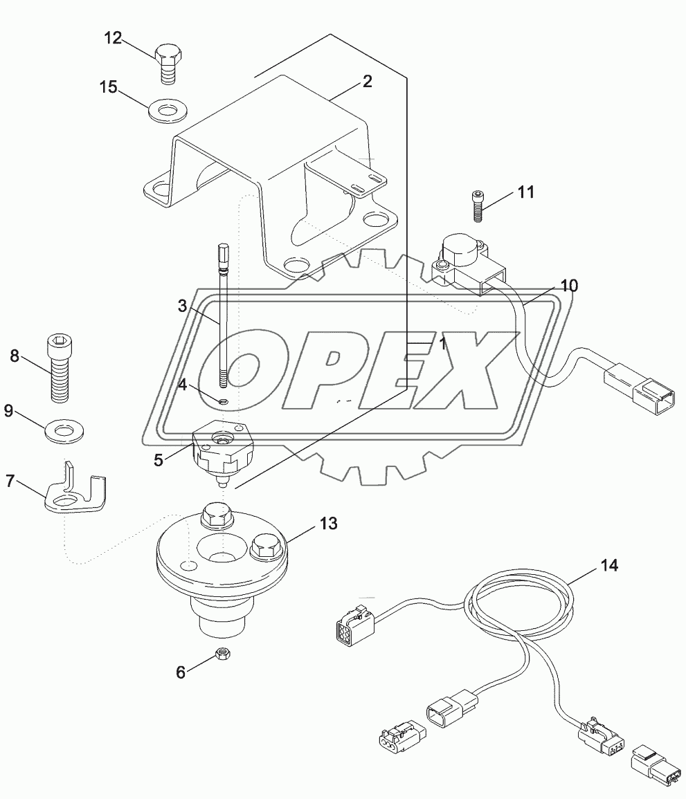 FRONT AXLE KING PIN WITH ACCUGUIDE