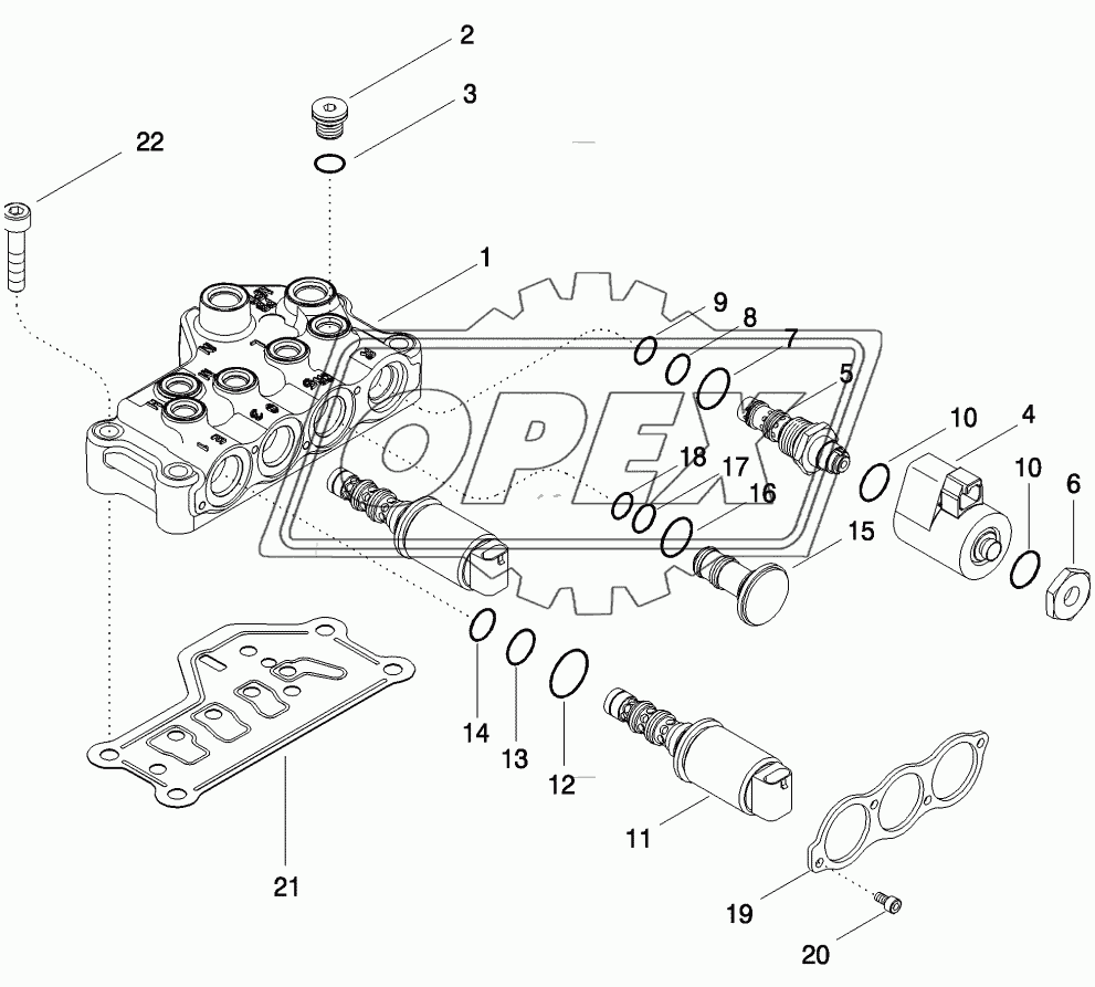 VALVE ASSEMBLY - TRANSMISSION CONTROL (450724A2)