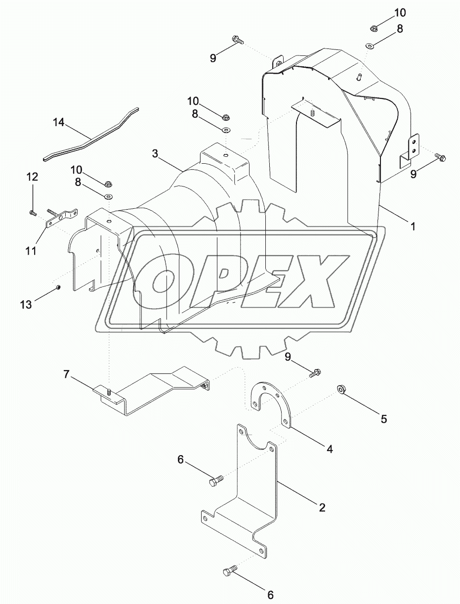 FLYWHEEL SHIELDS, BSN Z6RZ02948