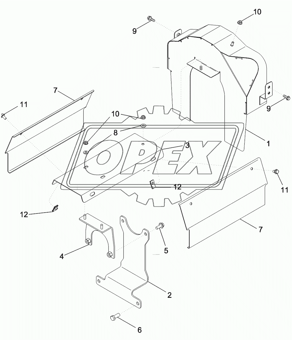 FLYWHEEL SHIELDS, ASN Z6RZ02948