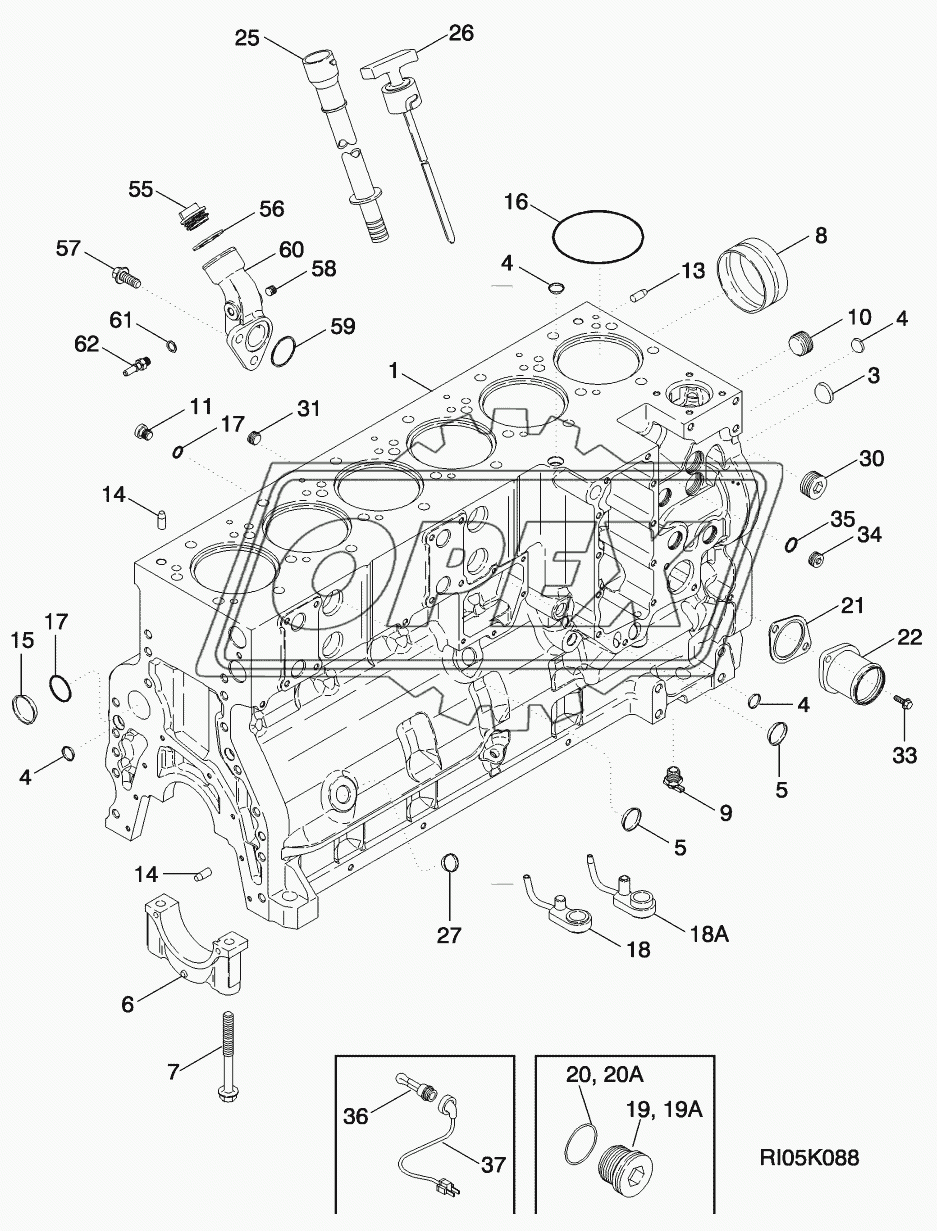 CYLINDER BLOCK - ENGINE BLOCK HEATERS