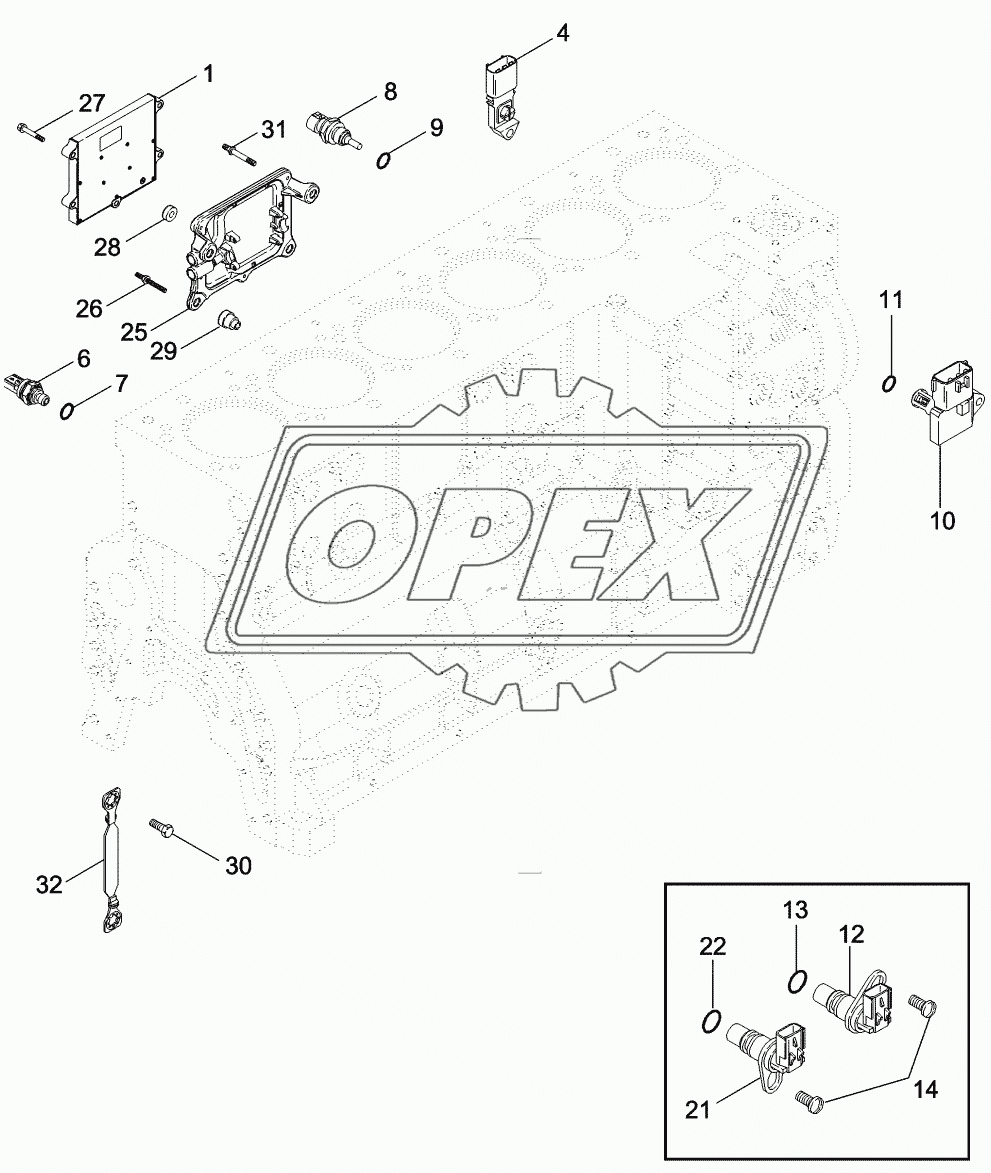 MODULE, ENGINE CONTROL