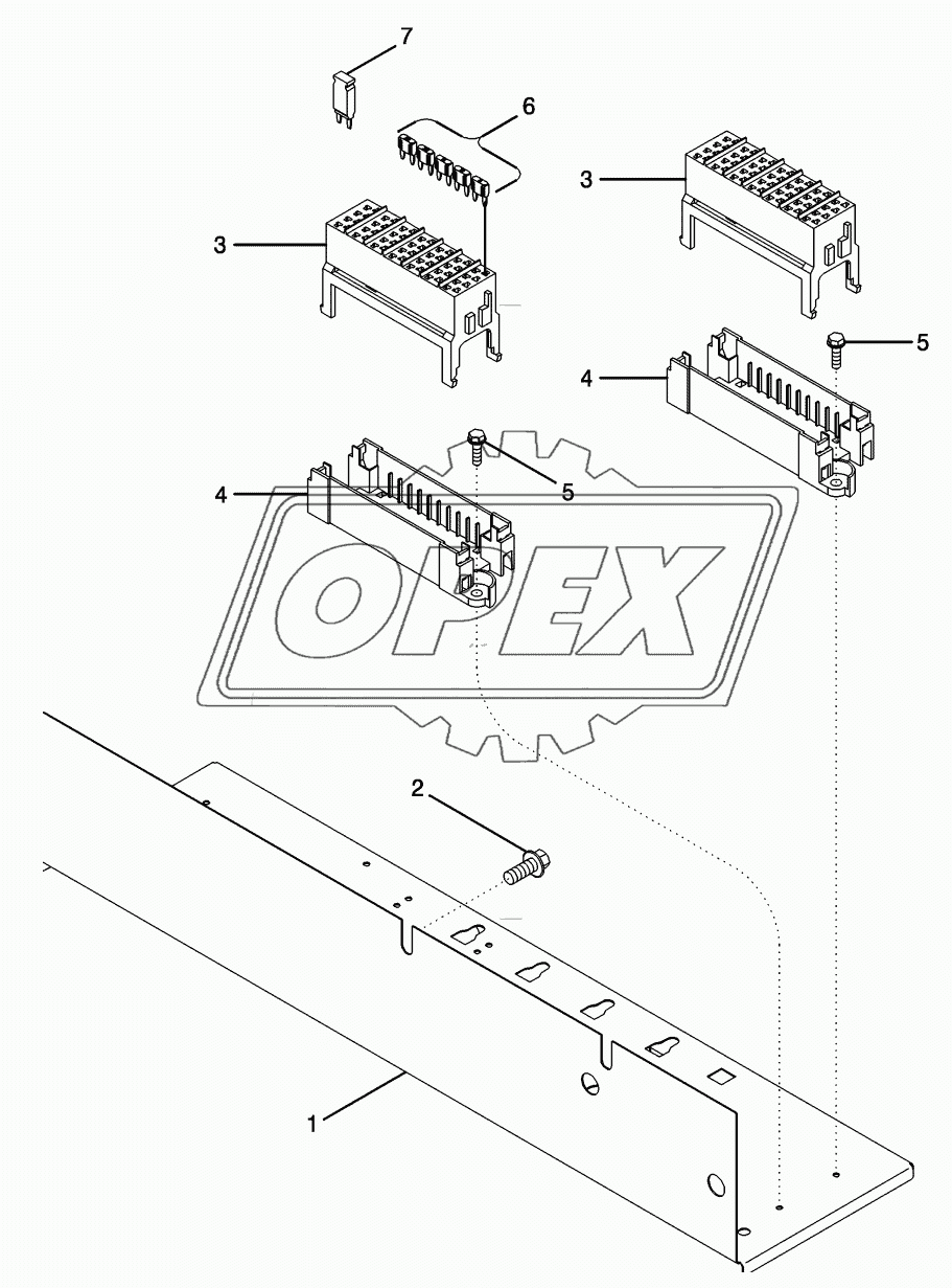 ELECTRICAL COMPONENT MOUNTING - FUSES