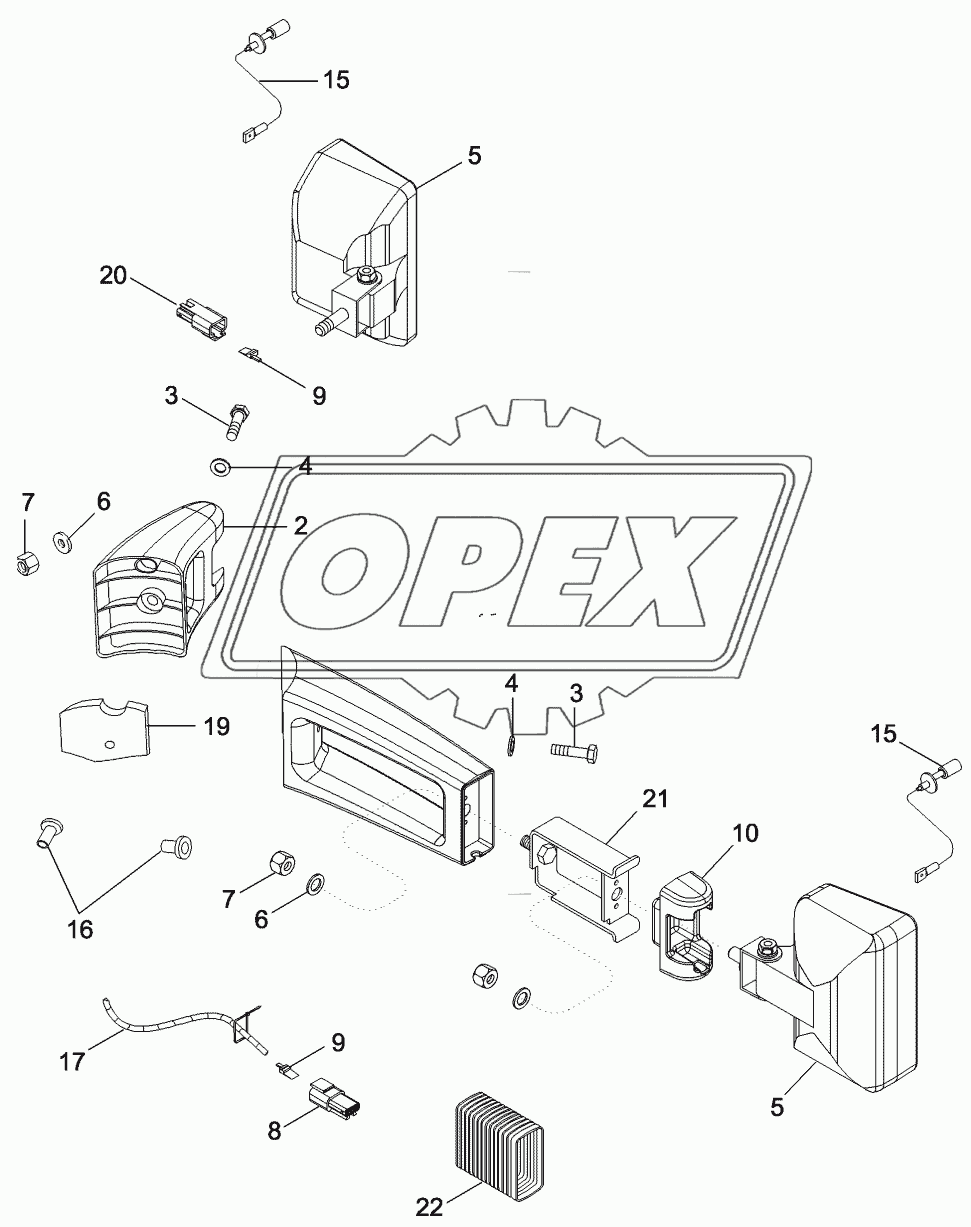 LAMPS - FRONT WORK