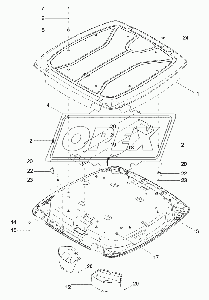 CAB - ROOF