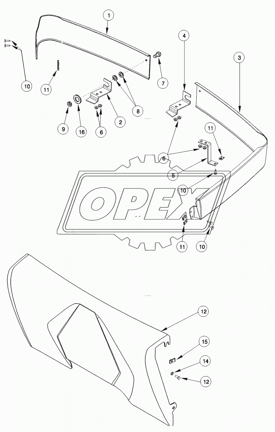 CAB - EXTERIOR TRIM