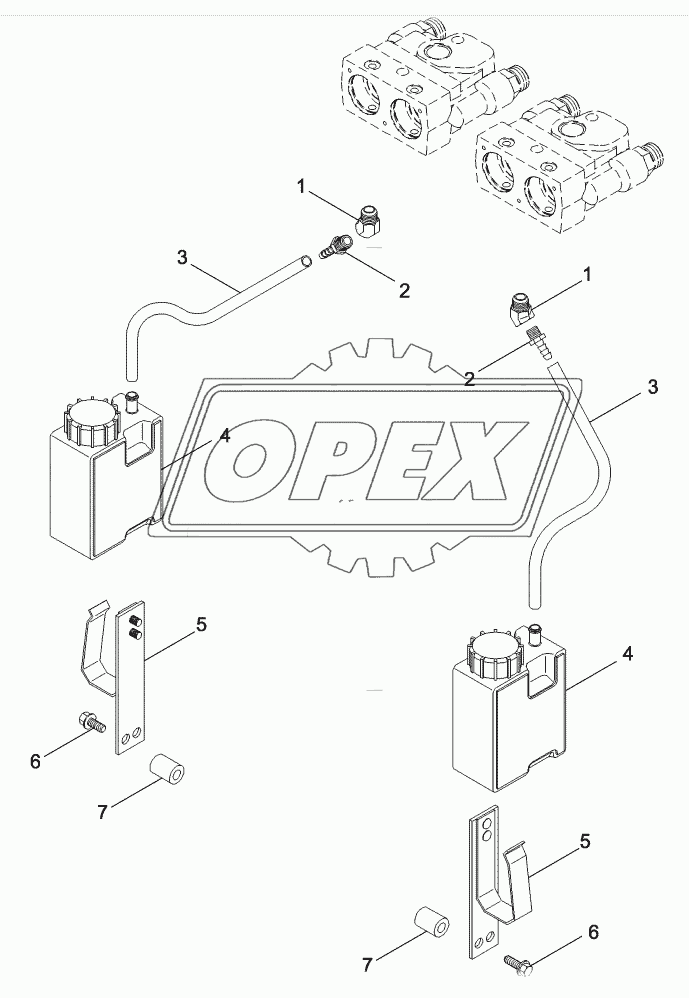 HYDRAULIC SYSTEM - COUPLER SPILLAGE